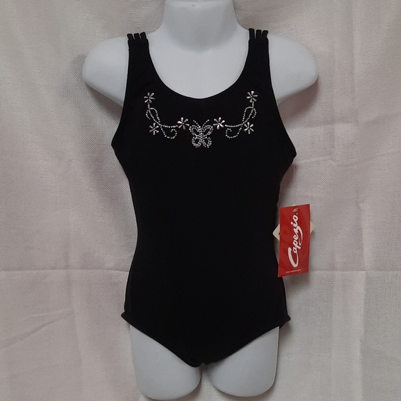 Capezio Multi-Strap Leotard #4090C - Picture 1 of 8